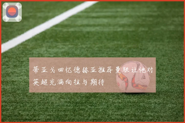 蒂亚戈回忆德赫亚推荐曼联让他对英超充满向往与期待